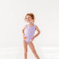 Sunny + Stripes: Ruffle Skirt ONE-PIECE