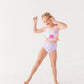 Smilies + Check: Ruffle TWO-PIECE Tankini