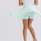 Pastel Green Twirl Skort