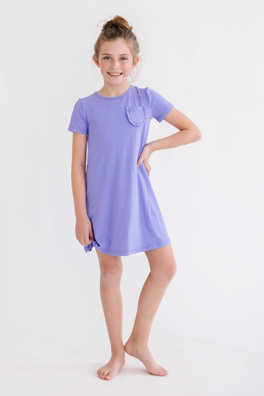 Periwinkle T-Shirt Dress