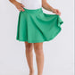 Kelly Green Twirl Skort