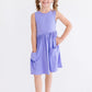 Periwinkle Pocket Tank Twirl Dress