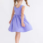 Periwinkle Pocket Tank Twirl Dress