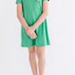 Kelly Green T-Shirt Dress