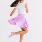 Bright Lilac Twirl Skort