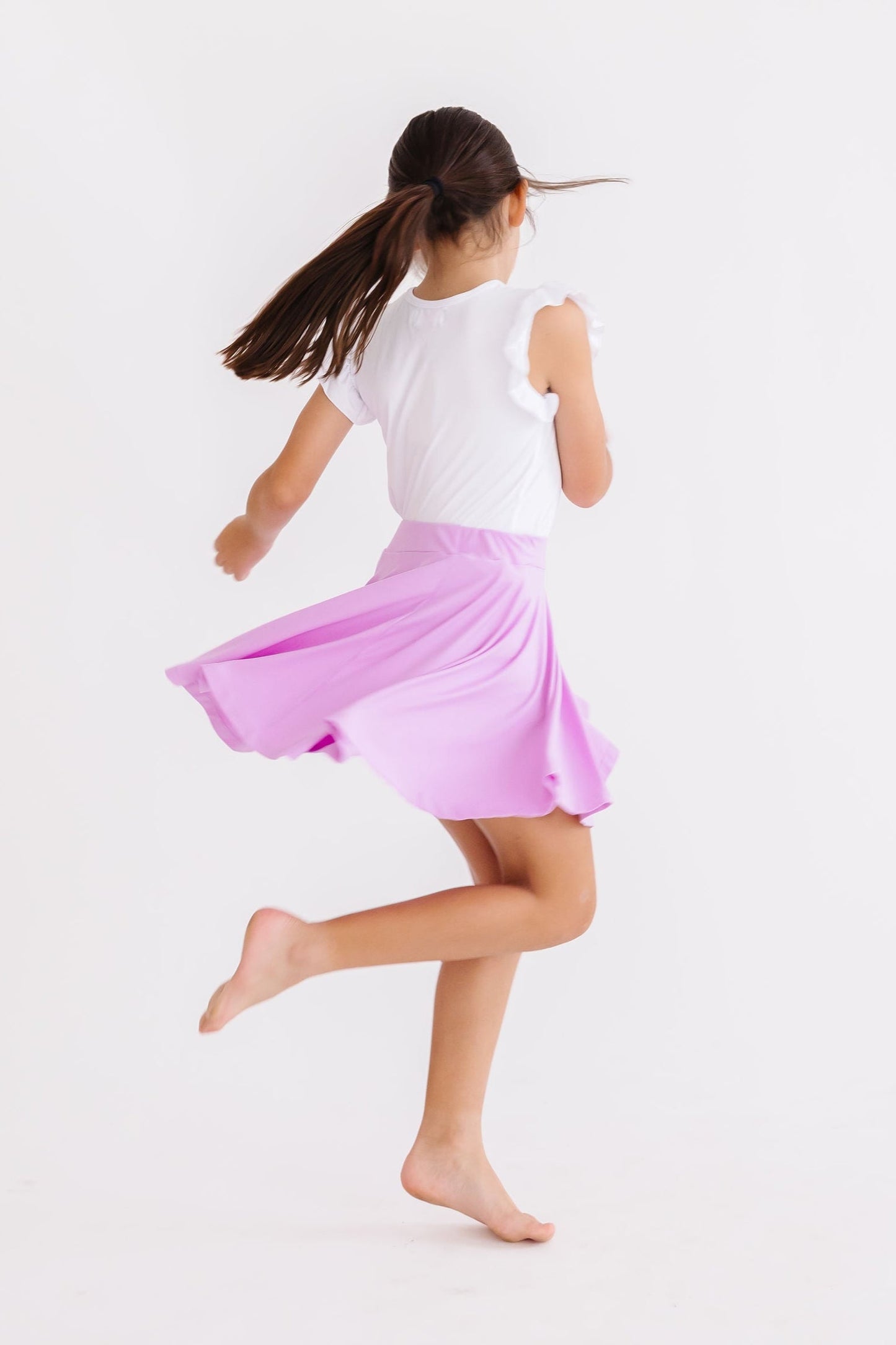 Bright Lilac Twirl Skort