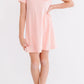 Peach T-Shirt Dress