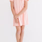 Peach T-Shirt Dress