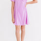 Bright Lilac T-Shirt Dress