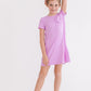 Bright Lilac T-Shirt Dress