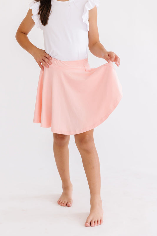 Peach Twirl Skort