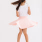 Peach Twirl Skort