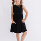 Black Tank Pocket Twirl Dress