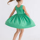 Kelly Green Tank Pocket Twirl Dress