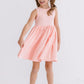 Peach Tank Pocket Twirl Dress