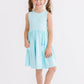 Aqua Tank Pocket Twirl Dress