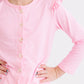 Bubblegum Pink Ruffle Cardigan