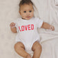 Loved Organic Cotton T-Shirt Romper - more colors