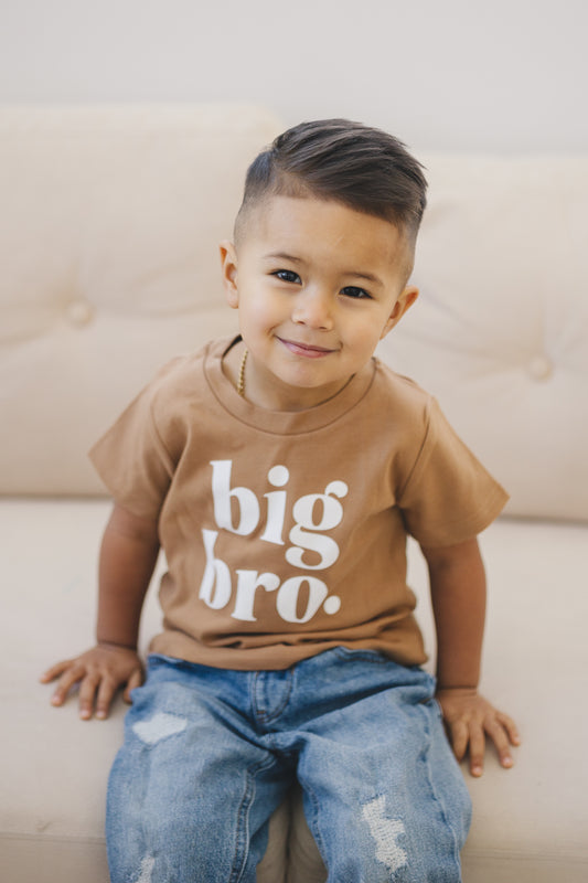 T-Shirt „Big Bro“ aus Bio-Baumwolle – weitere Farben