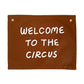 welcome to the circus banner