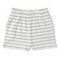 Organic Tank Top & Shorts Set - Fog Stripes