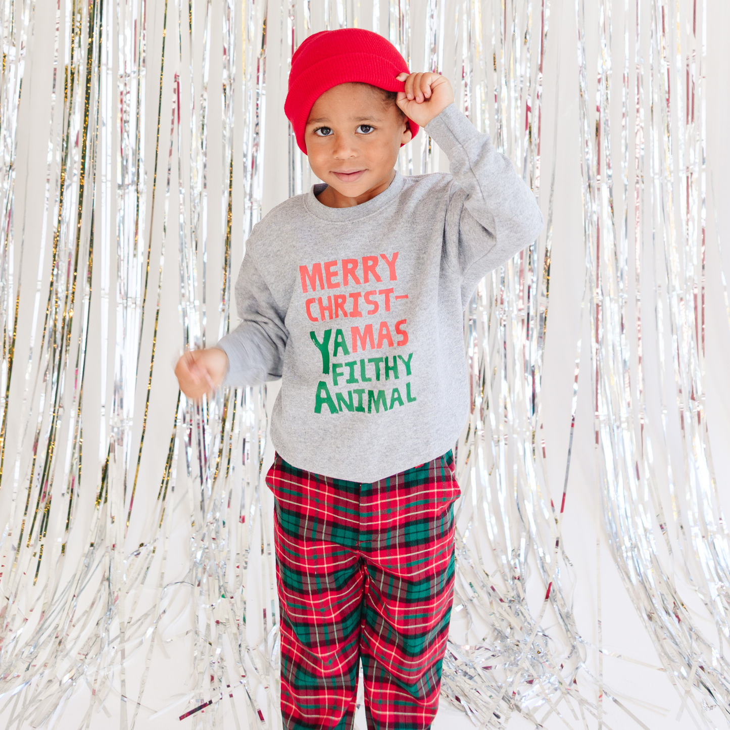 Merry Christmas Ya Filthy Animal Sweatshirt