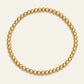 3MM Gold Ball Bracelet