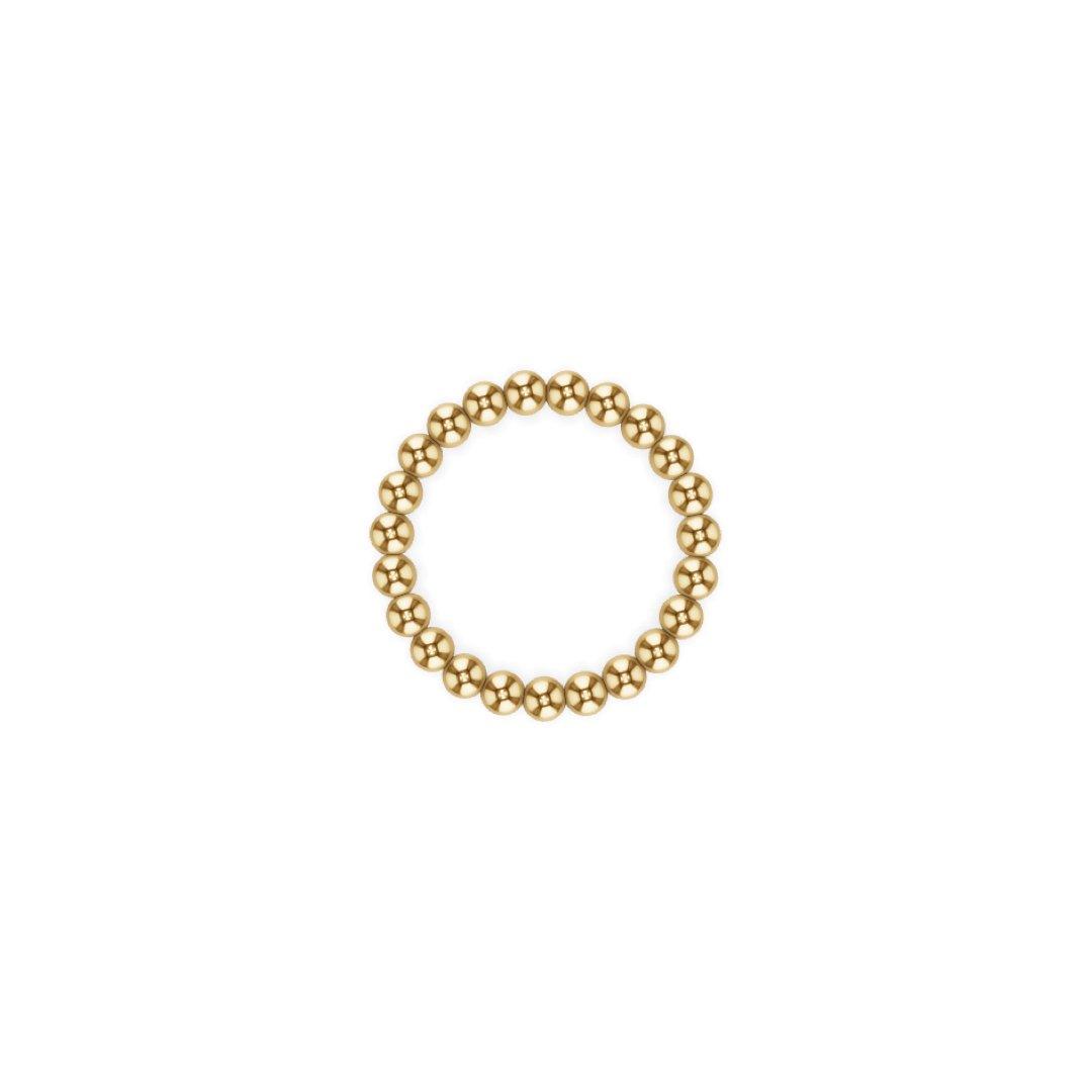 3MM Gold Ball Ring - Little Joy Co.