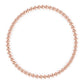 3MM Rose Gold Ball Bracelet - Little Joy Co.