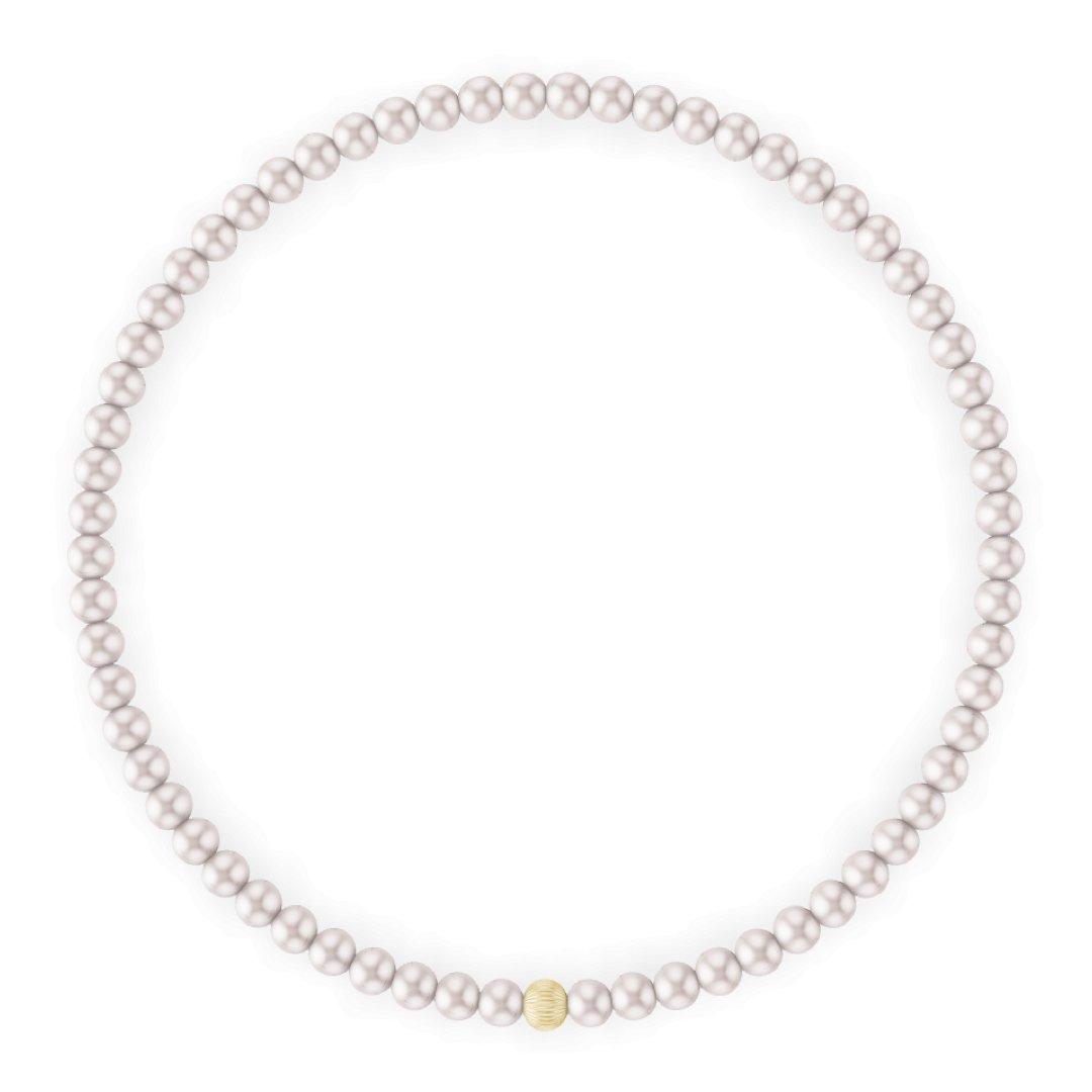 3MM White Pearl Bracelet - Little Joy Co.