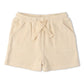 Organic Terry Tee & Shorts Set - Butter Yellow