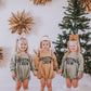 Christmas Crew Sweatshirt Romper - more colors