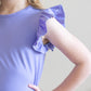 Periwinkle S/S Ruffle Tee