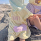 Colorblock Terry Beach Towel Poncho with Optional Custom Embroidery - more colors