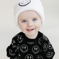Smiley Beanie | White