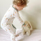 Keep Calm and Carrot On Bamboo Zippy Romper