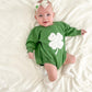 Grunge Shamrock Sweatshirt-Strampler - weitere Farben