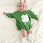 Grunge Shamrock Sweatshirt-Strampler - weitere Farben