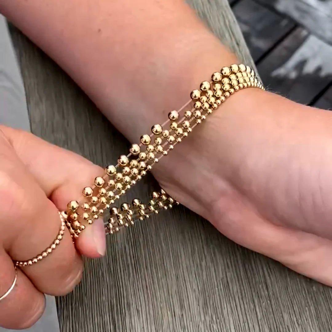 433 Gold Bracelet Stack - Little Joy Co.