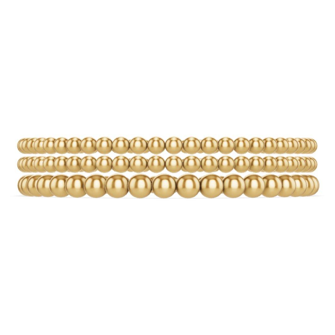 433 Gold Bracelet Stack - Little Joy Co.