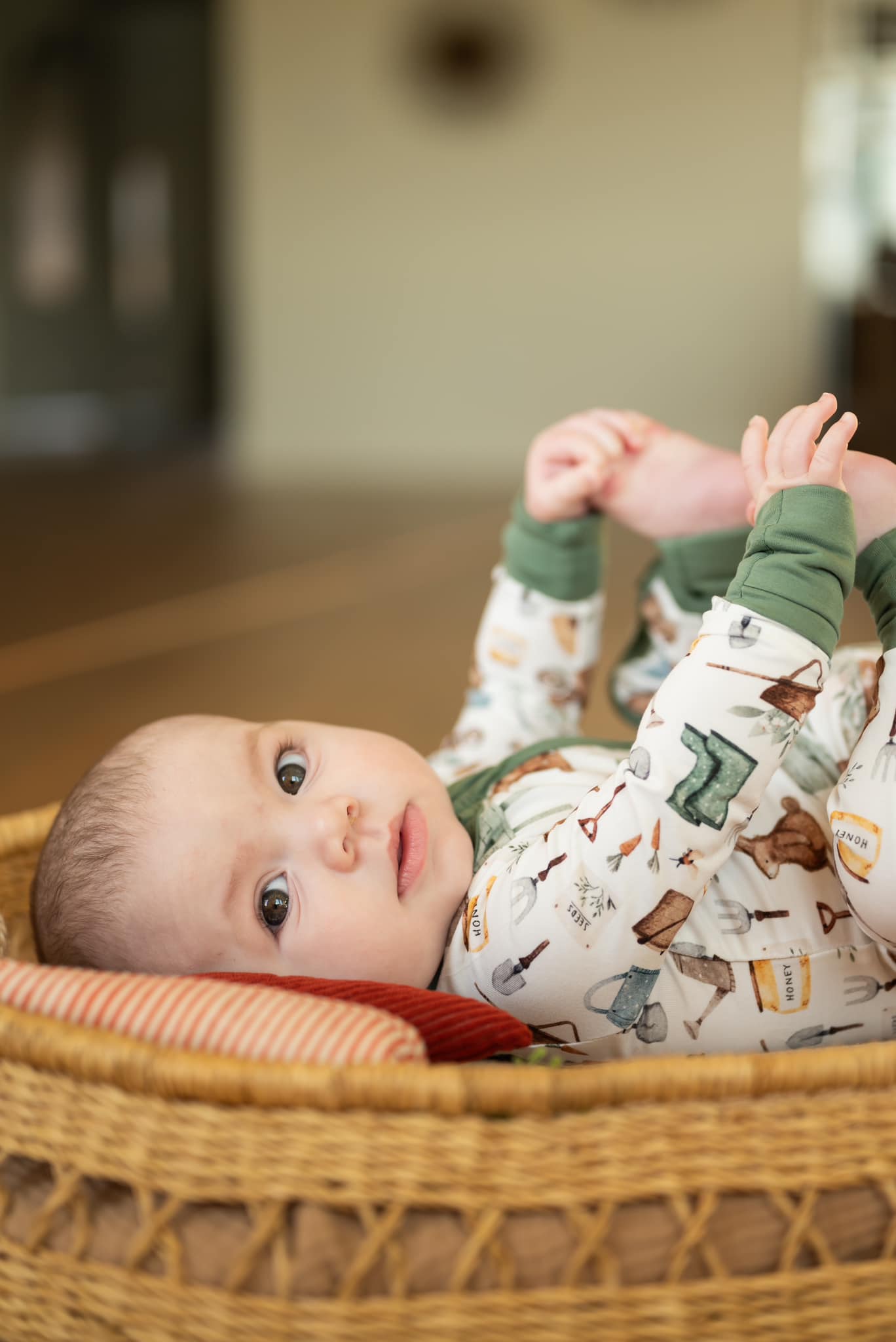 Cottontail Garden Bamboo Zippy Romper