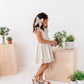 Coastal Stripes | Tie Back DRESS