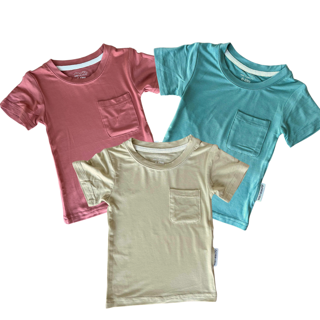 Short sleeve basics 3 pack