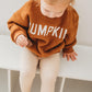 Sweatshirt mit Rundhalsausschnitt „Kürbis“