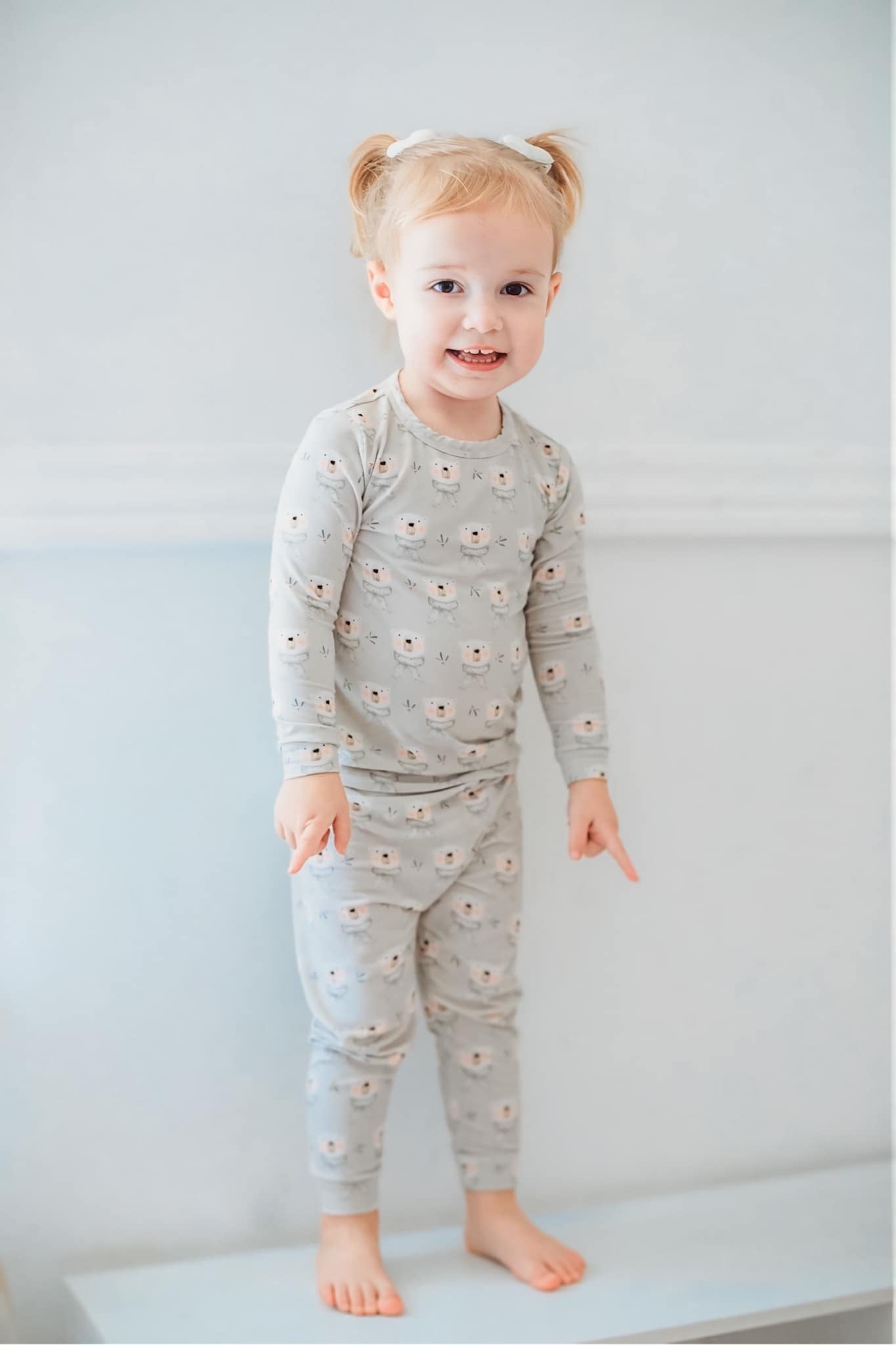 Beary Sleepy 2pc Bamboo Pajamas