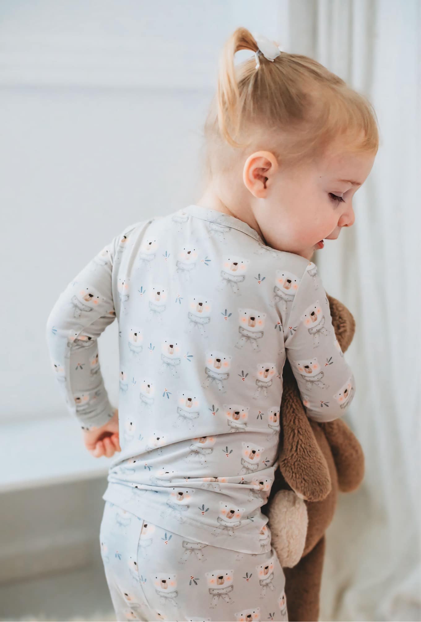 Beary Sleepy 2pc Bamboo Pajamas