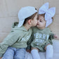 Merry Mini Christmas Sweatshirt Romper