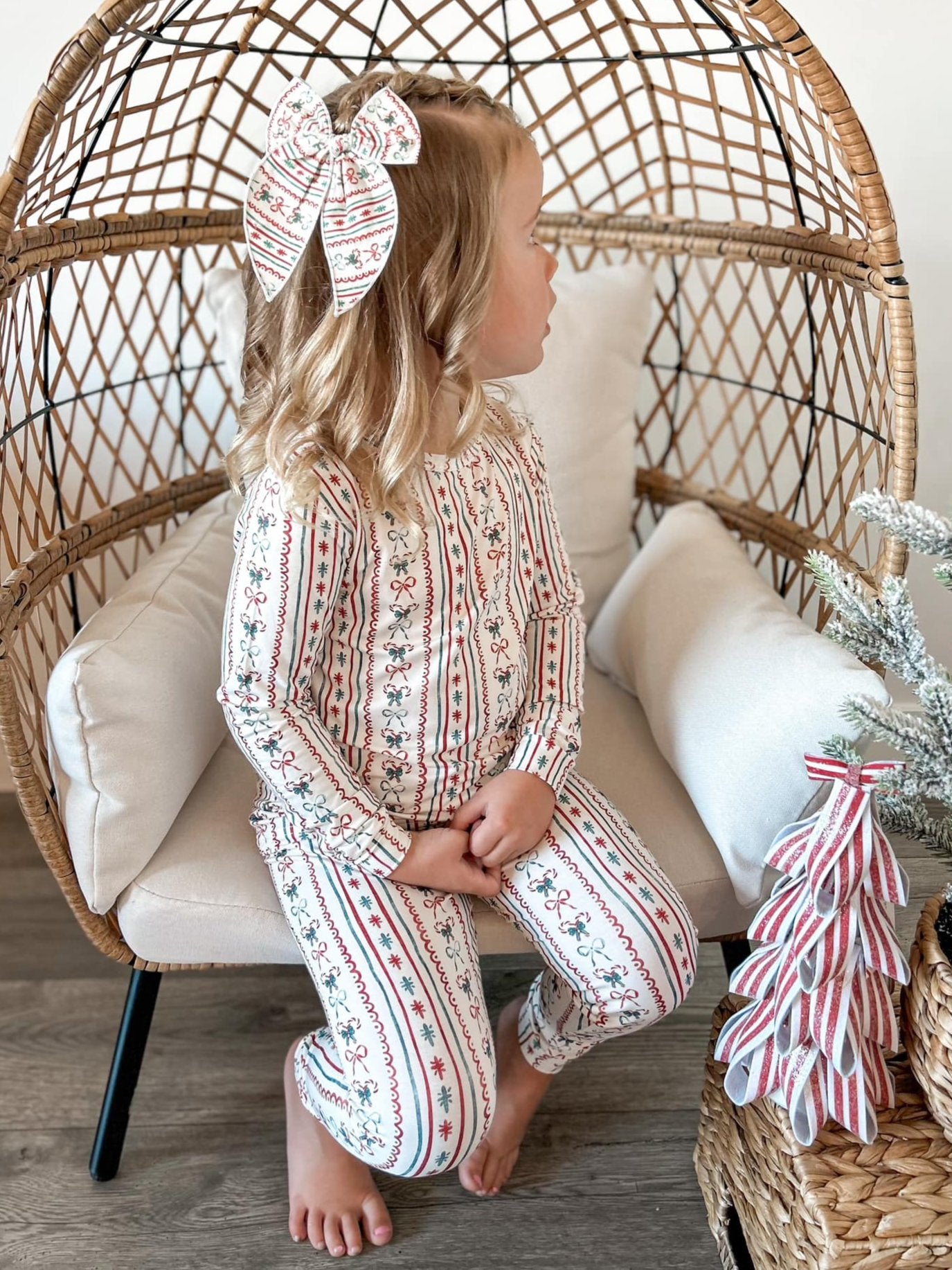 Candy Cane Lane 2pc Bamboo Pajamas