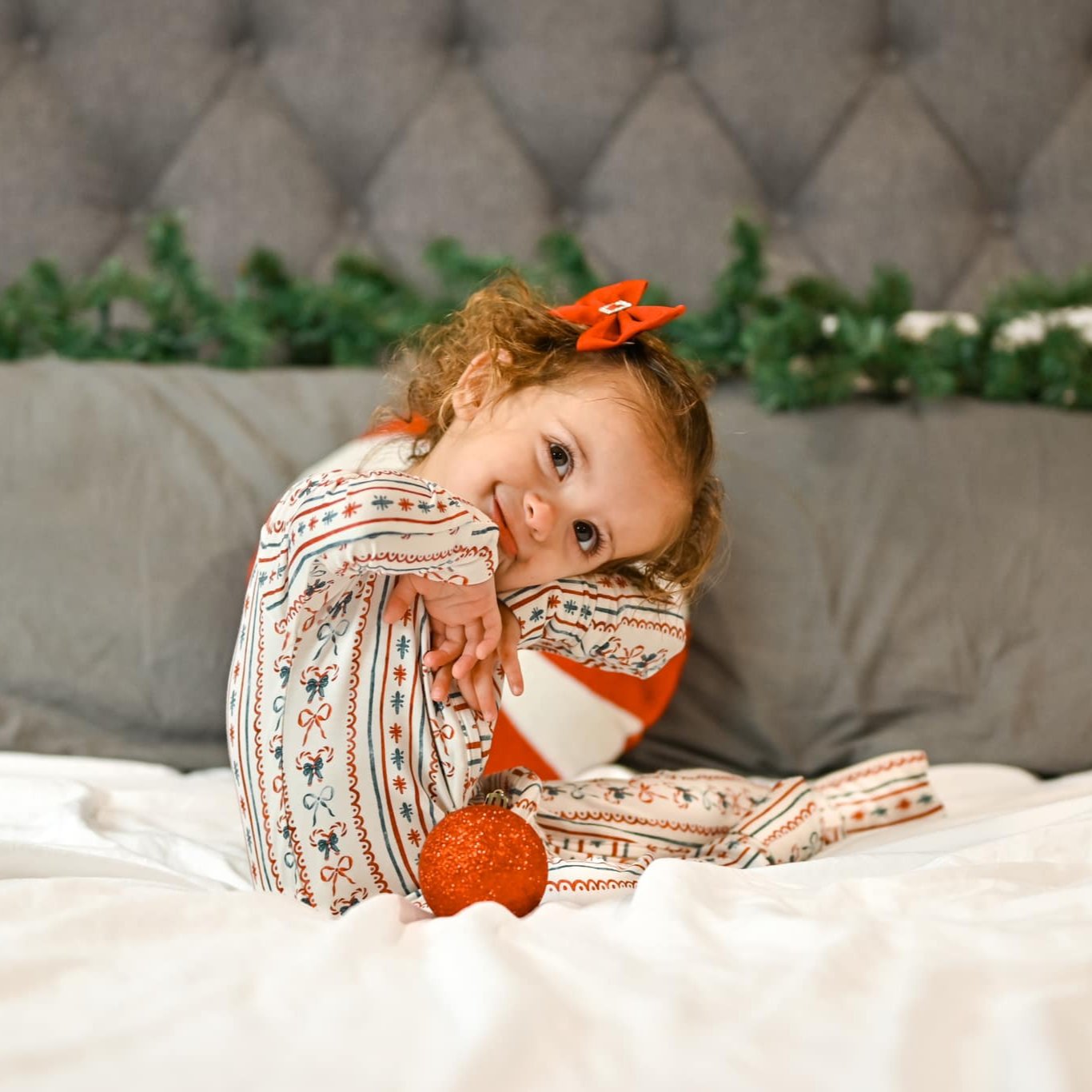 Candy Cane Lane Zippy Romper