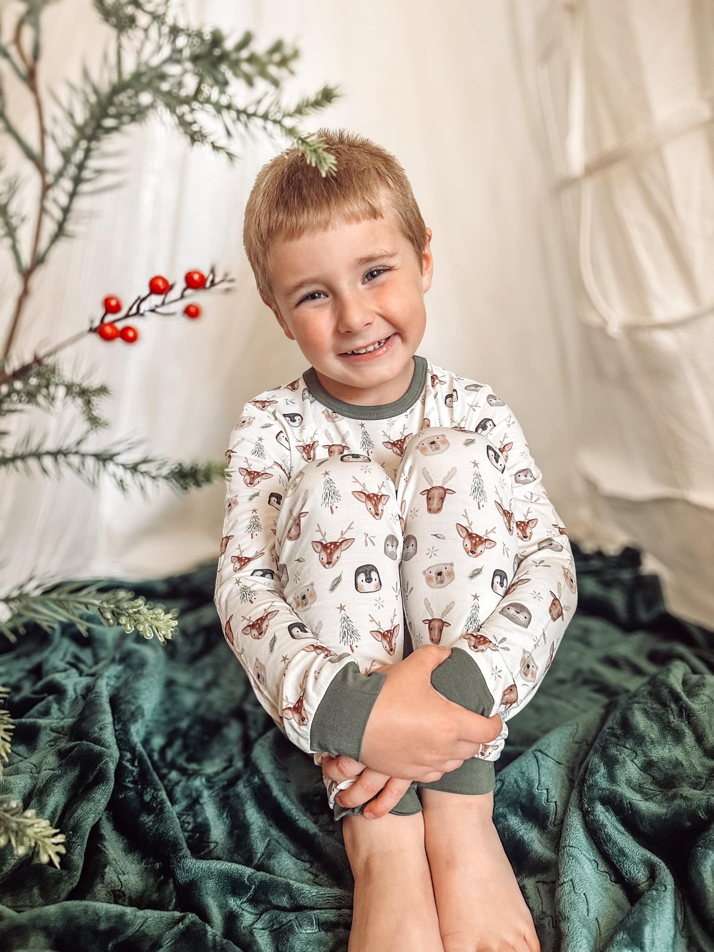 North Pole Pals 2pc Bamboo Pajamas